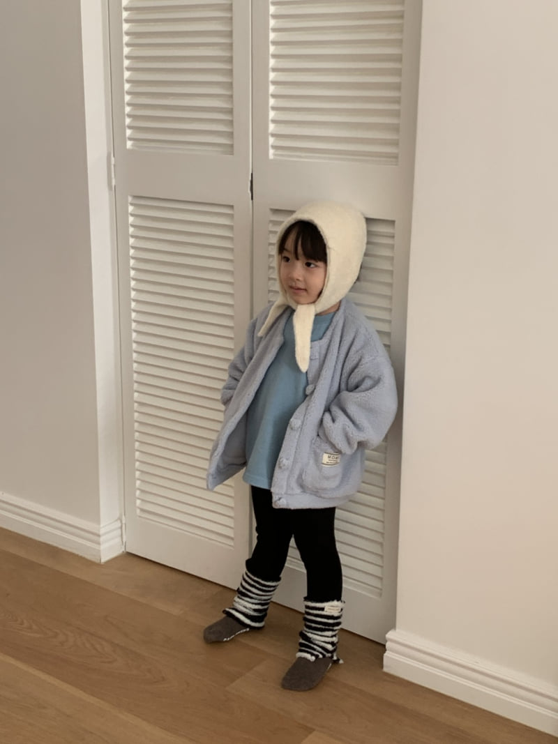 Mome - Korean Baby Fashion - #babygirlfashion - Vanilla Button Jacket - 7