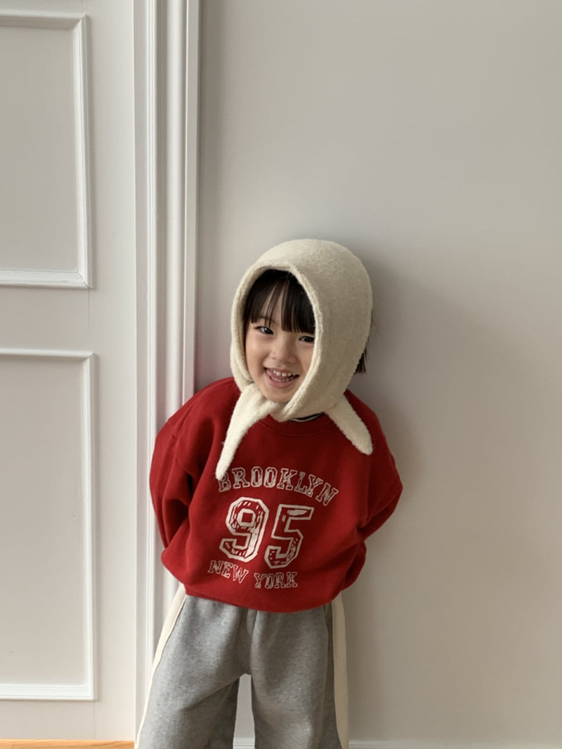 Mome - Korean Baby Fashion - #babyfever - NY Fleece Sweatshirt - 4