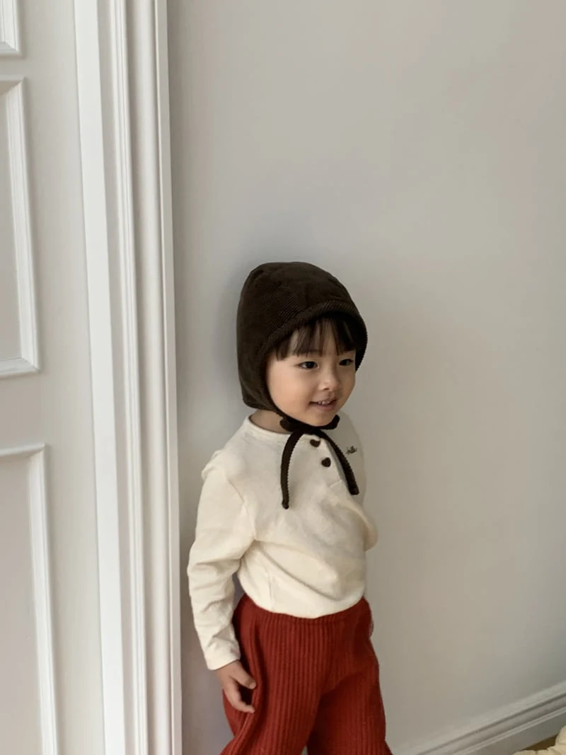 Mome - Korean Baby Fashion - #babylifestyle - Round Padded Bonnet - 10
