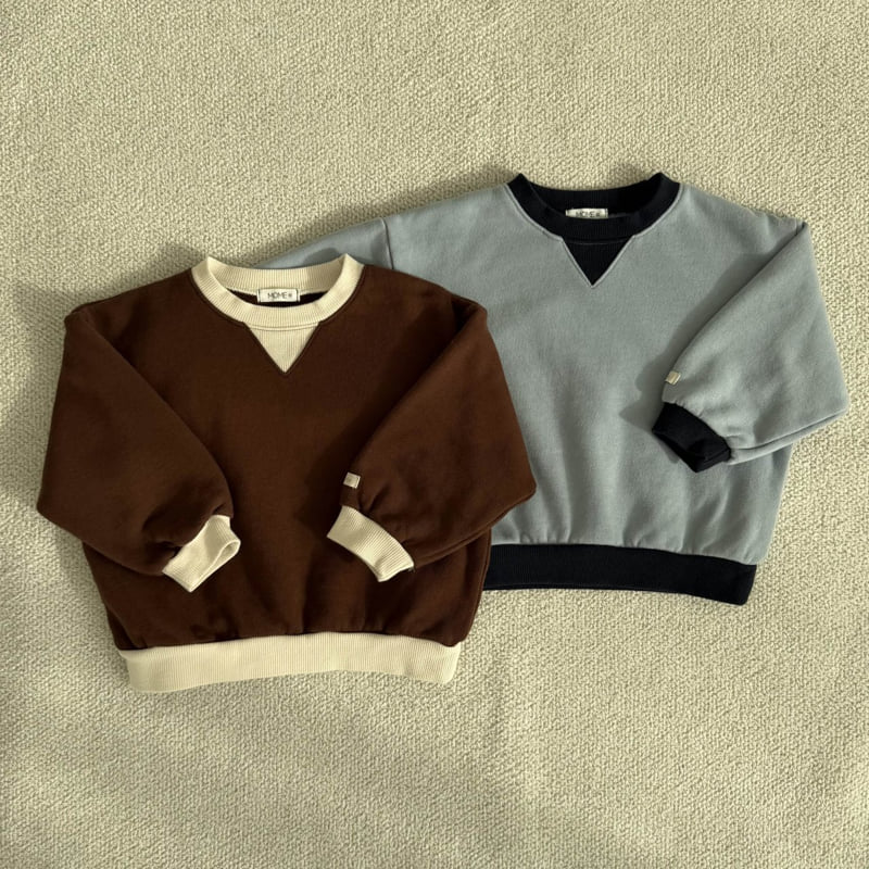Mome - Korean Baby Fashion - #babylifestyle - Triangle Fleece Sweatshirt - 4