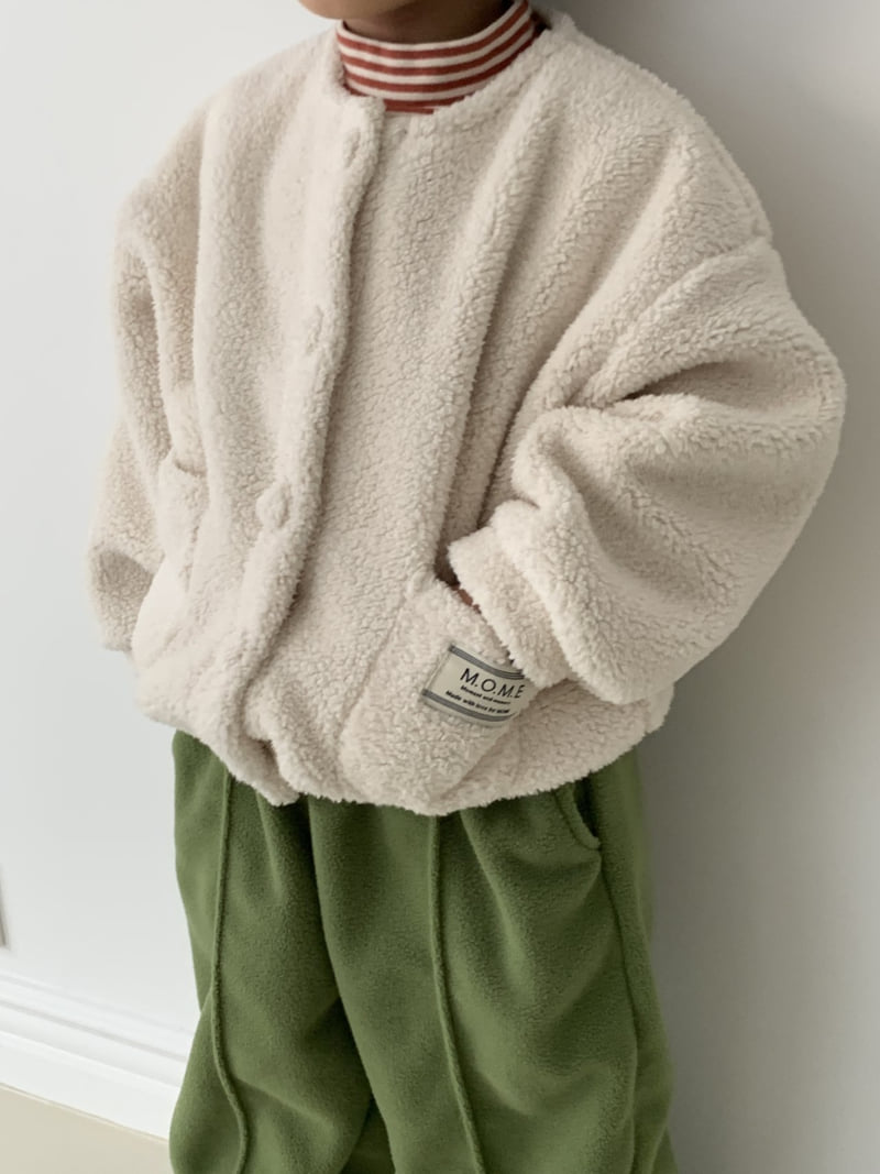 Mome - Korean Baby Fashion - #babyootd - Vanilla Button Jacket - 10
