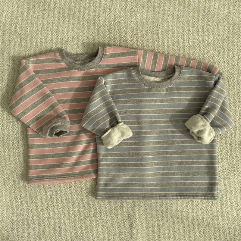 Mome - Korean Baby Fashion - #babyootd - Roro Fleece Tee
