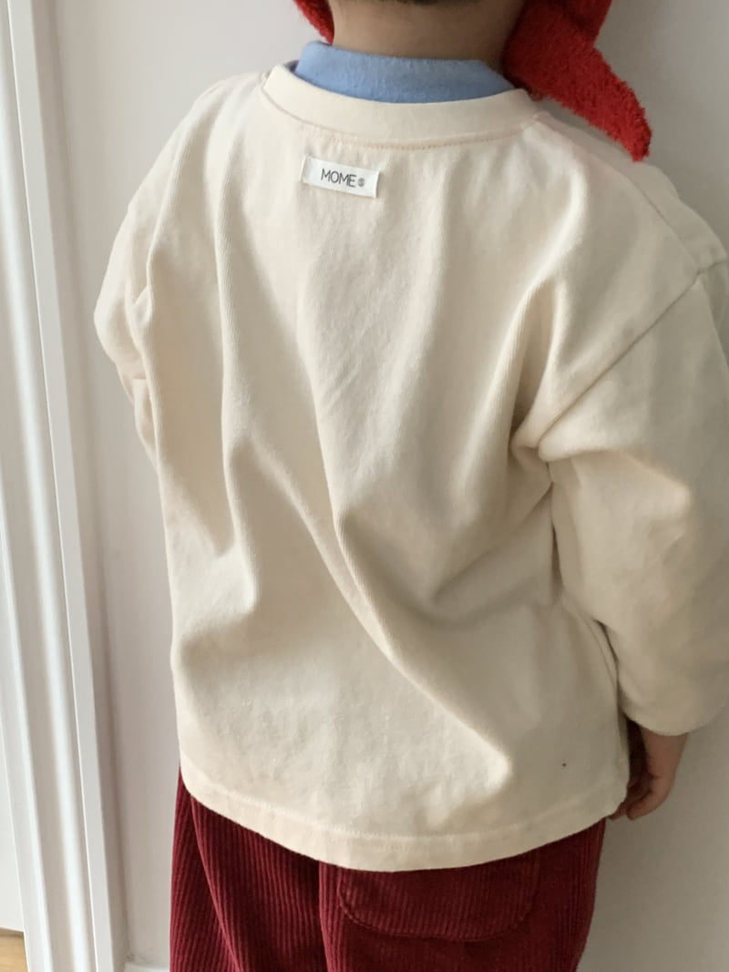Mome - Korean Baby Fashion - #babyoutfit - Warm Peach Daily Tee - 9