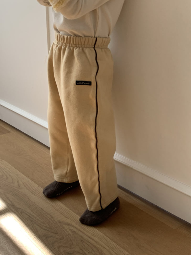 Mome - Korean Baby Fashion - #babyoutfit - Chewy Fleece Pants - 3
