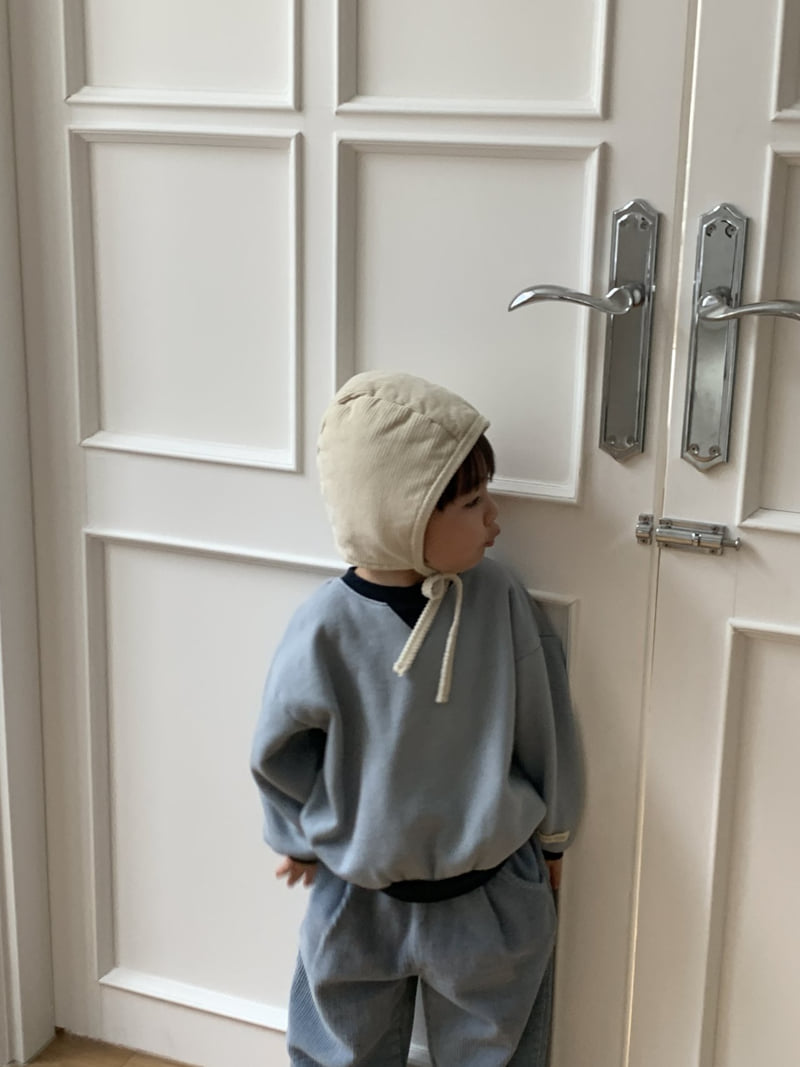 Mome - Korean Baby Fashion - #onlinebabyboutique - Triangle Fleece Sweatshirt - 9