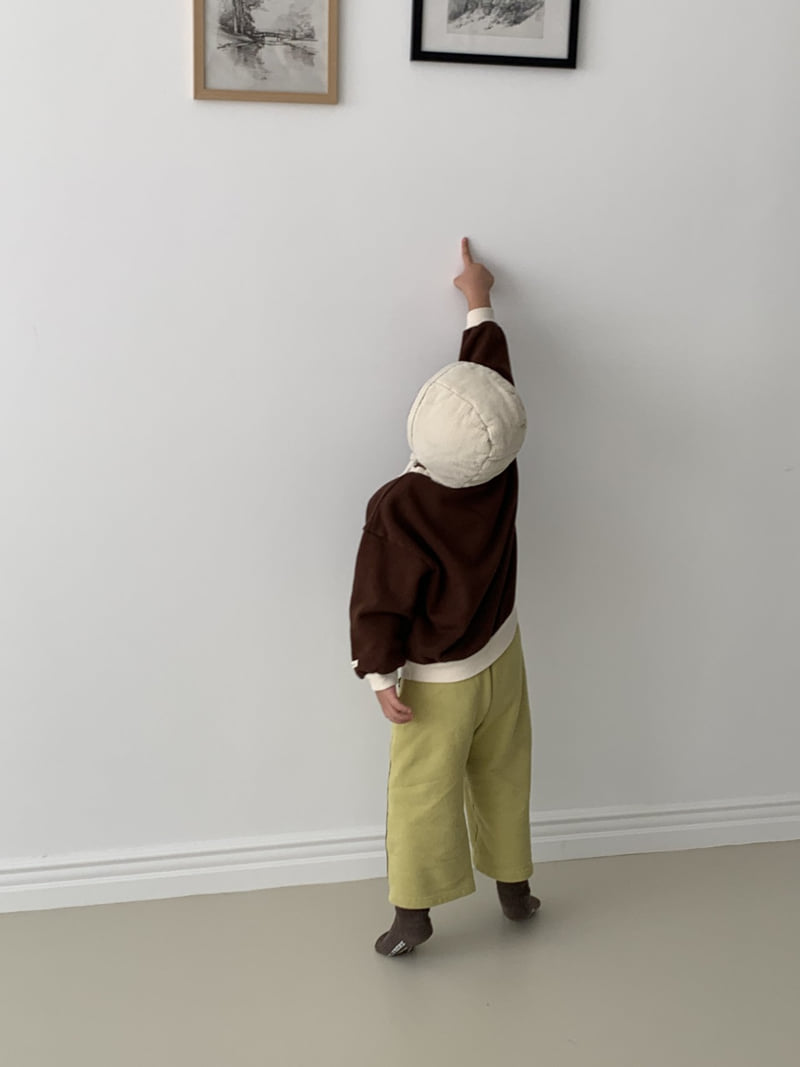 Mome - Korean Baby Fashion - #onlinebabyshop - Chewy Fleece Pants - 7