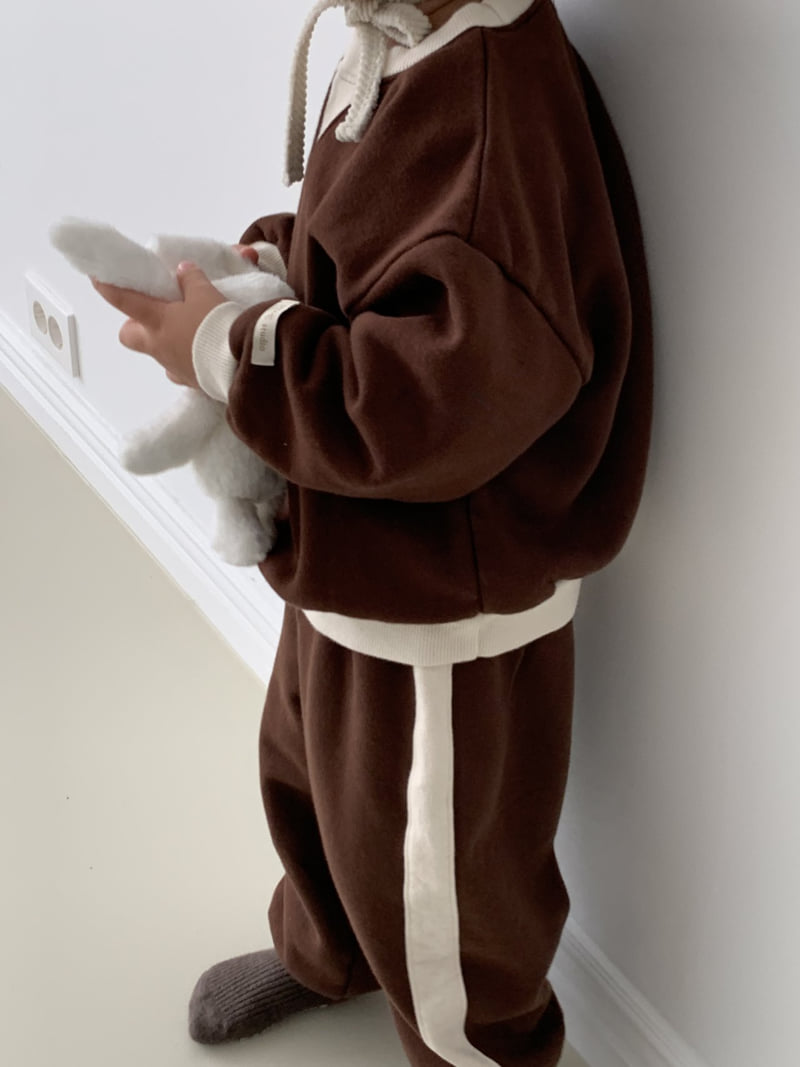 Mome - Korean Baby Fashion - #smilingbaby - Triangle Fleece Sweatshirt - 11