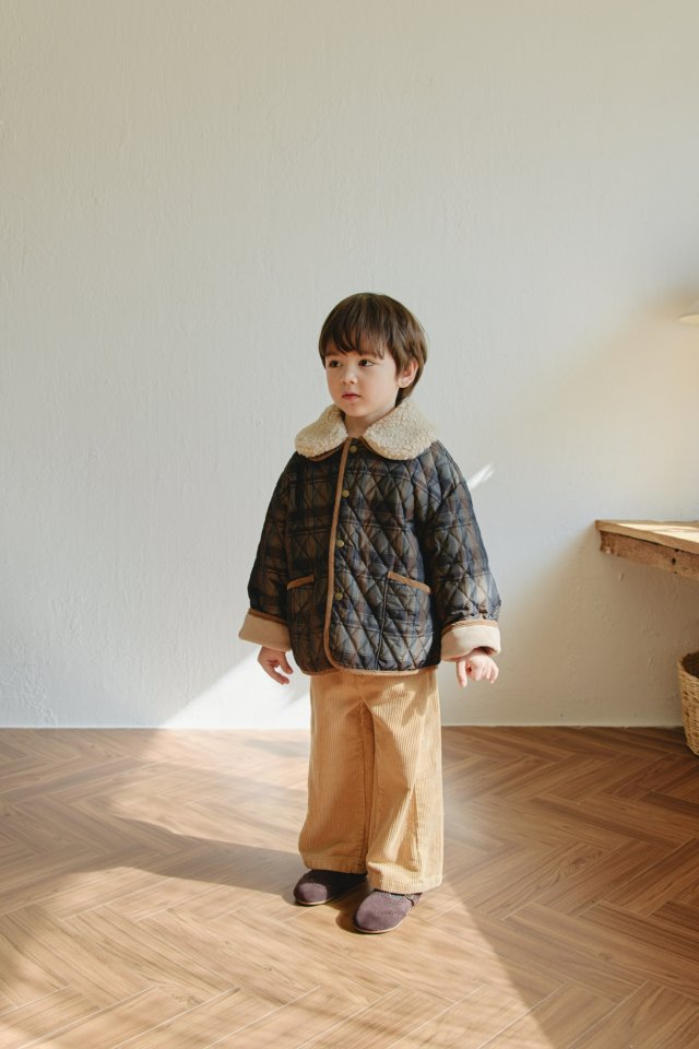 Mon Atelier - Korean Children Fashion - #Kfashion4kids - Classic Quilted Jacket - 12