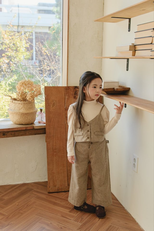 Mon Atelier - Korean Children Fashion - #Kfashion4kids - Herringbone Pants - 8