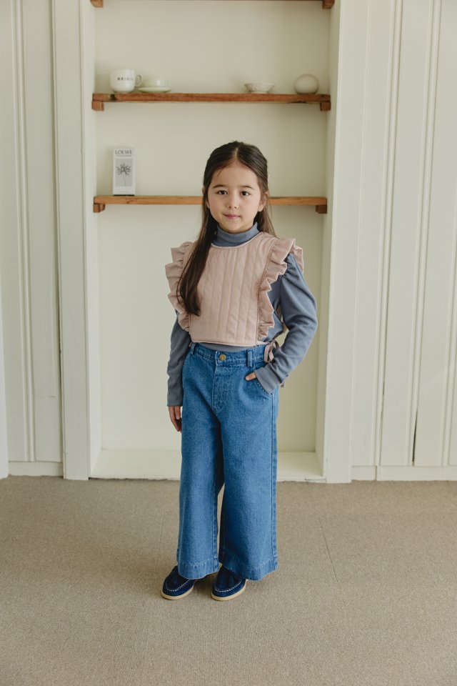 Mon Atelier - Korean Children Fashion - #childofig - Hailey Quilted Vest - 5
