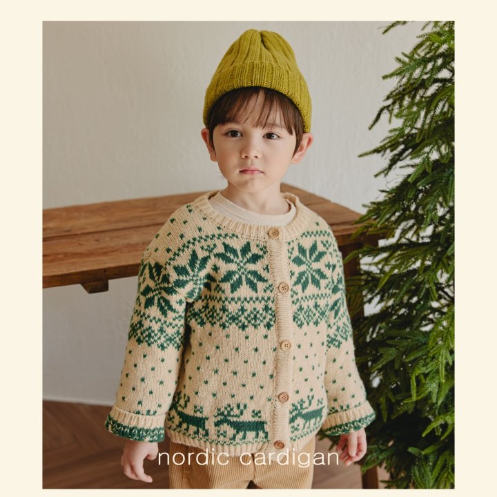 Mon Atelier - Korean Children Fashion - #childofig - Nordic Cardigan