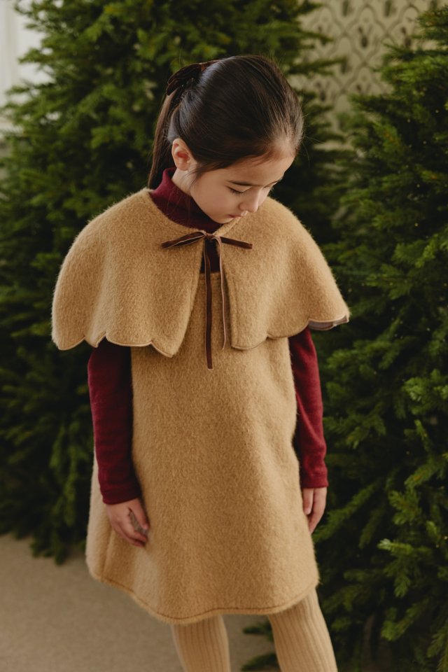Mon Atelier - Korean Children Fashion - #childrensboutique - Scallop Set One-piece - 12