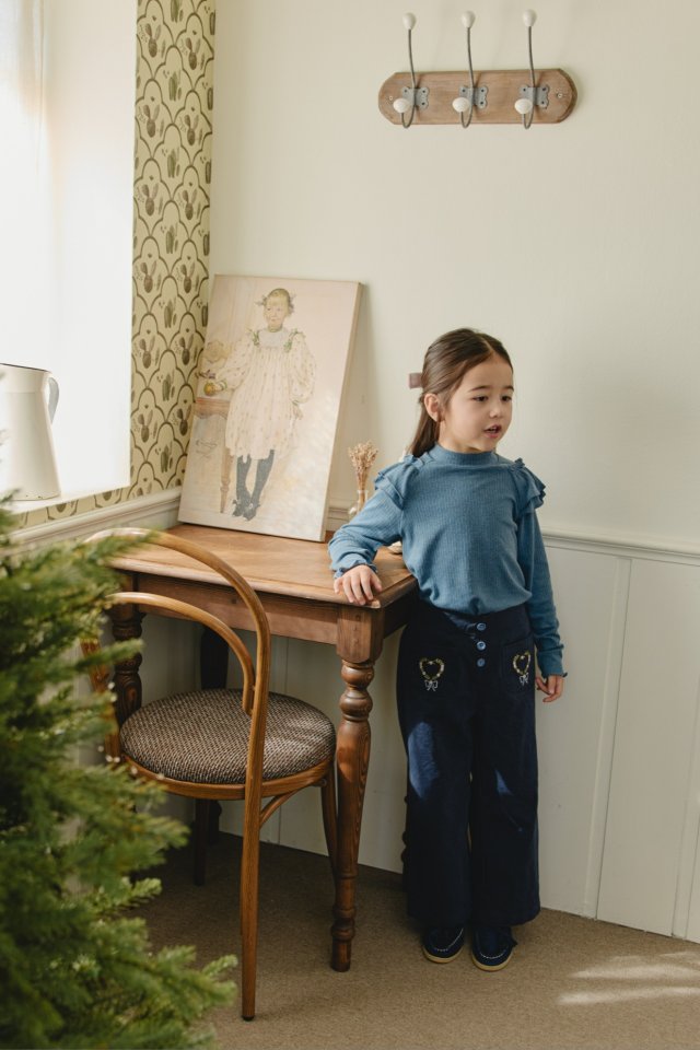 Mon Atelier - Korean Children Fashion - #childrensboutique - Brushed Bouquet Pants - 11