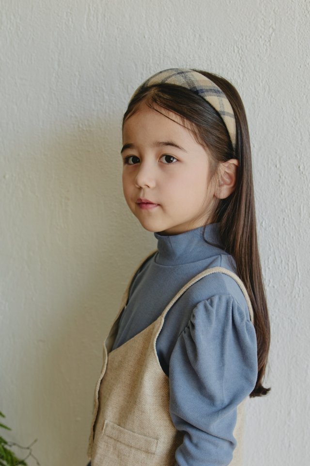 Mon Atelier - Korean Children Fashion - #designkidswear - Herringbone Bustier - 9