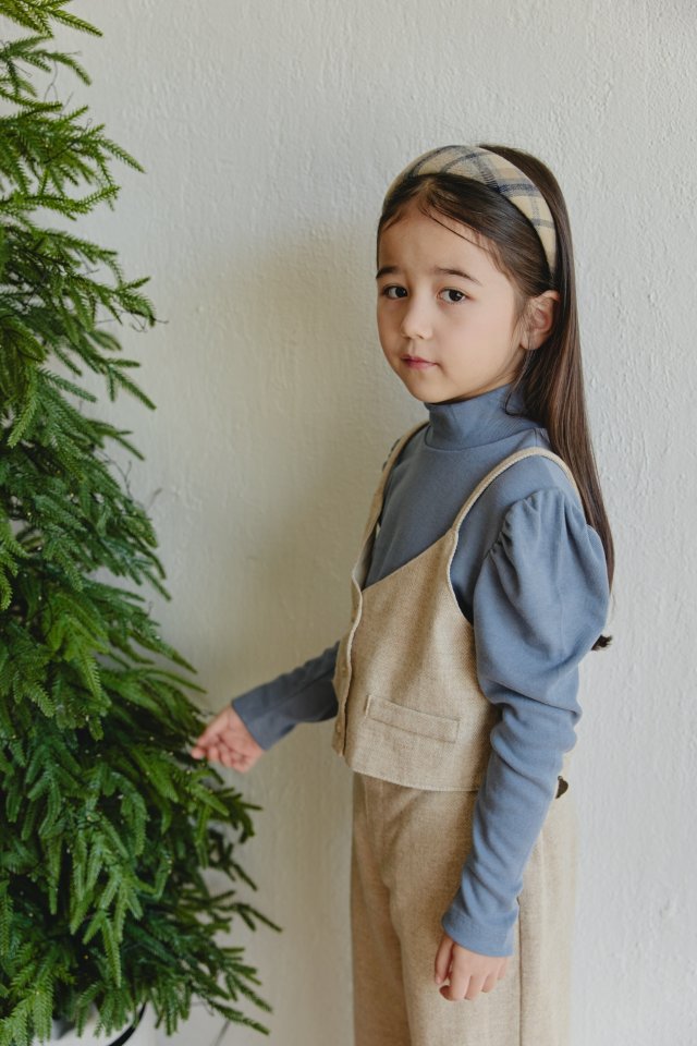 Mon Atelier - Korean Children Fashion - #designkidswear - Check Headband - 8