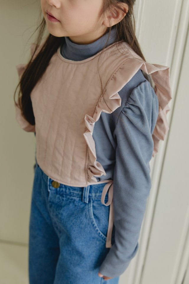 Mon Atelier - Korean Children Fashion - #designkidswear - Hailey Quilted Vest - 7