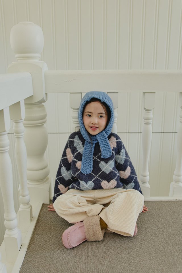 Mon Atelier - Korean Children Fashion - #designkidswear - Heart Pullover - 5