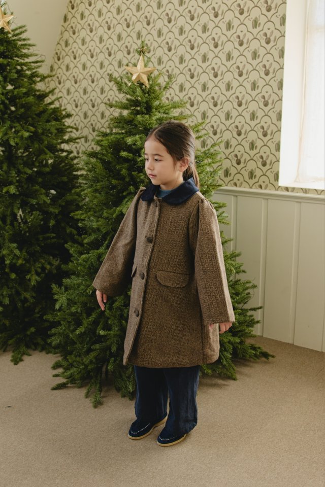 Mon Atelier - Korean Children Fashion - #designkidswear - Scotland Coat - 11