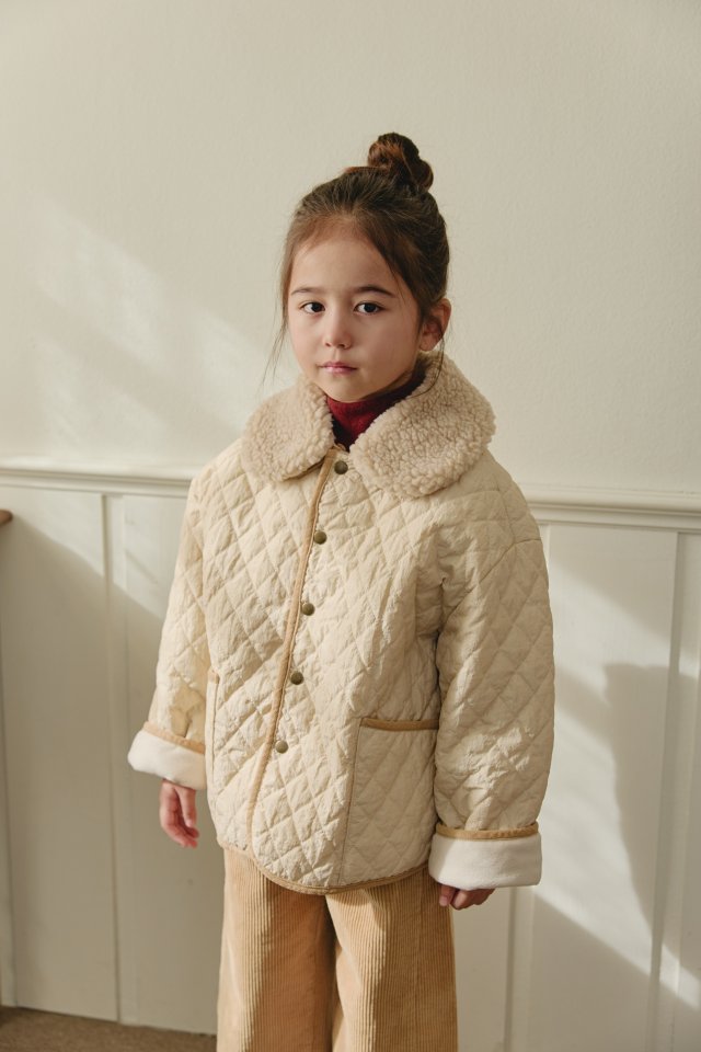 Mon Atelier - Korean Children Fashion - #discoveringself - Classic Quilted Jacket - 7