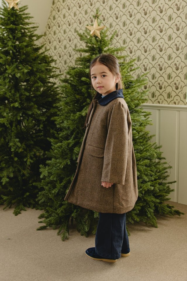 Mon Atelier - Korean Children Fashion - #discoveringself - Scotland Coat - 12