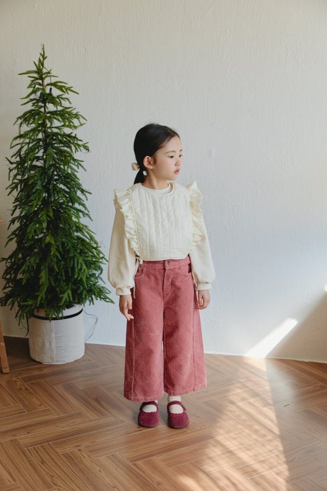 Mon Atelier - Korean Children Fashion - #fashionkids - Hailey Quilted Vest - 9