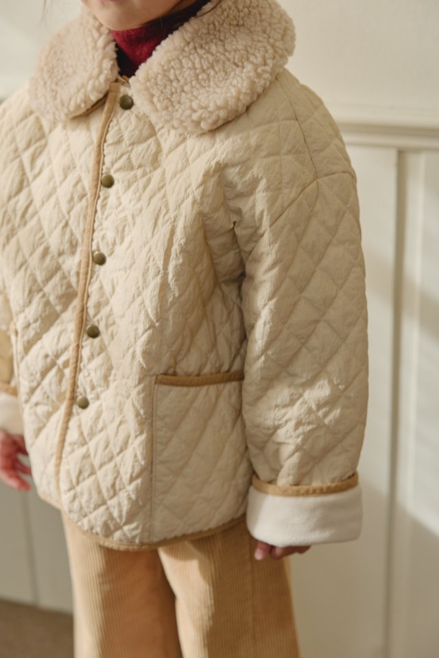 Mon Atelier - Korean Children Fashion - #fashionkids - Classic Quilted Jacket - 8