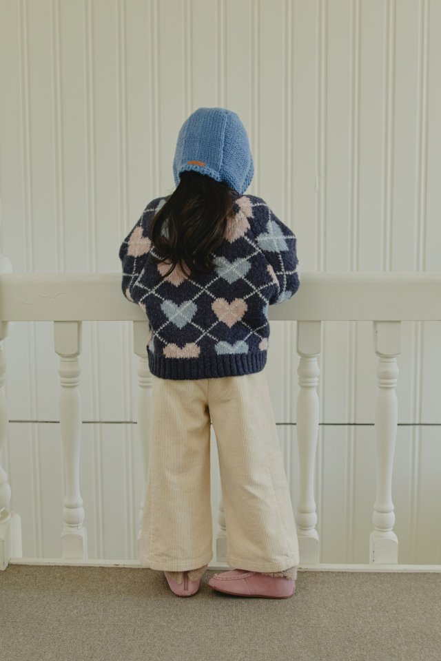 Mon Atelier - Korean Children Fashion - #fashionkids - Heart Pullover - 7