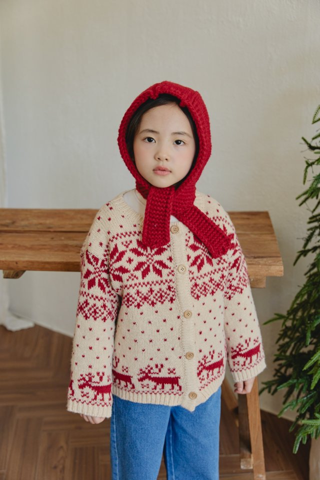 Mon Atelier - Korean Children Fashion - #fashionkids - Nordic Cardigan - 5