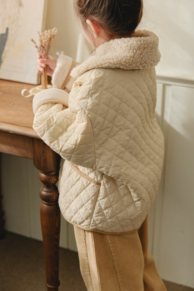 Mon Atelier - Korean Children Fashion - #kidsshorts - Classic Quilted Jacket - 9