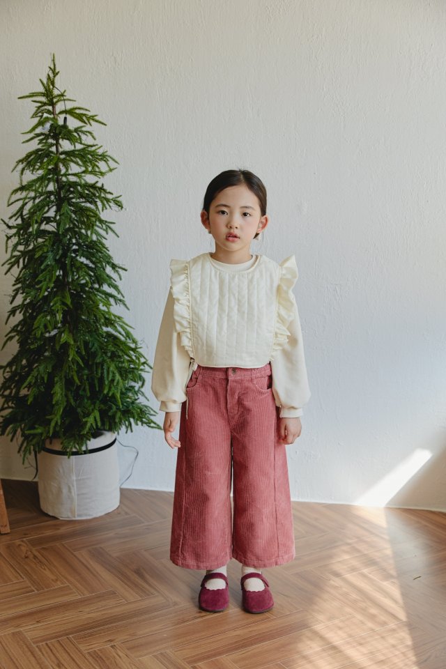Mon Atelier - Korean Children Fashion - #kidsshorts - Corduroy Pants - 3