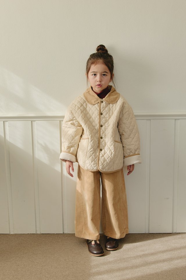 Mon Atelier - Korean Children Fashion - #kidsstore - Classic Quilted Jacket - 10