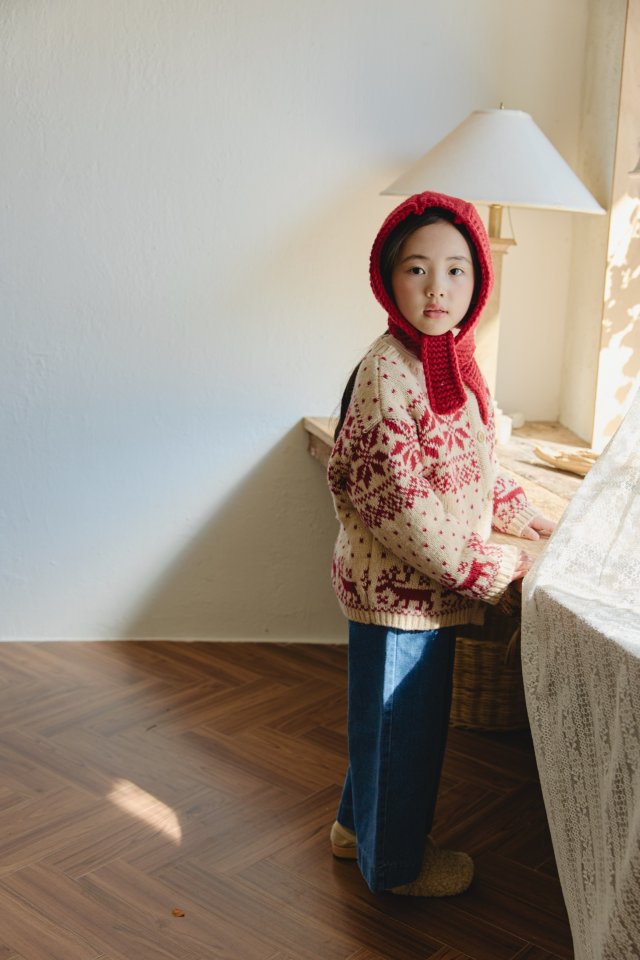 Mon Atelier - Korean Children Fashion - #kidsstore - Nordic Cardigan - 7