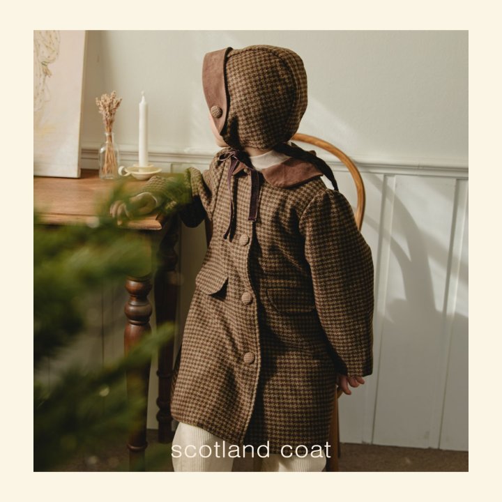 Mon Atelier - Korean Children Fashion - #kidsstore - Scotland Coat