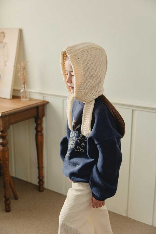 Mon Atelier - Korean Children Fashion - #kidsstore - Rose Sweatshirt - 11