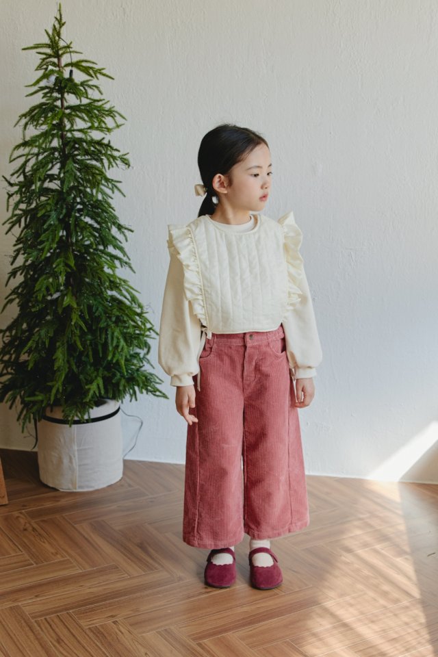 Mon Atelier - Korean Children Fashion - #kidsshorts - Corduroy Pants - 4