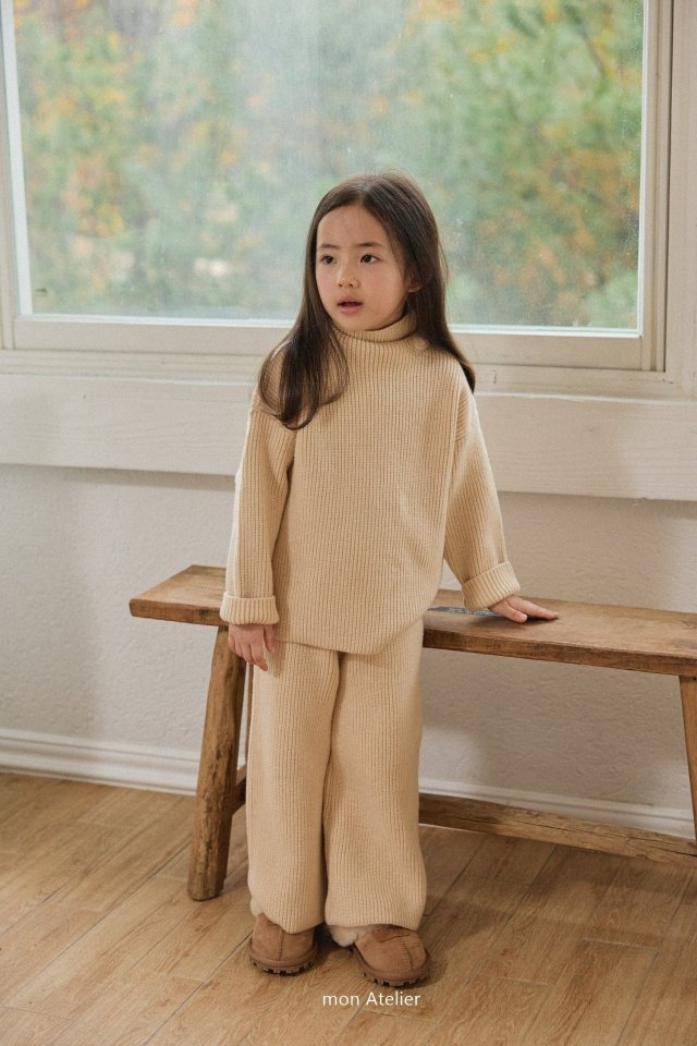 Mon Atelier - Korean Children Fashion - #kidsstore - Tennoir Set - 3