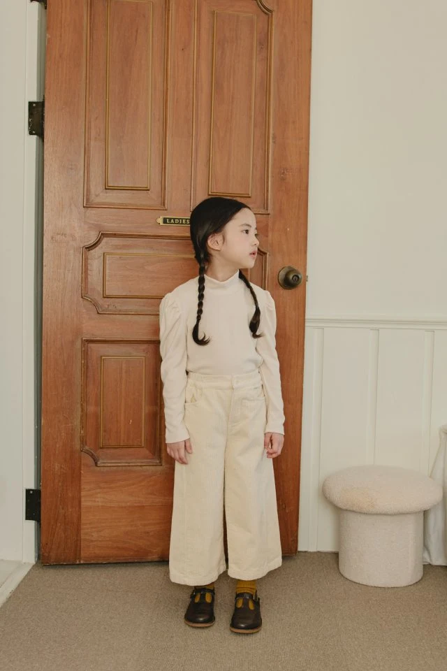 Mon Atelier - Korean Children Fashion - #kidzfashiontrend - Brushed Turtleneck Tee - 9