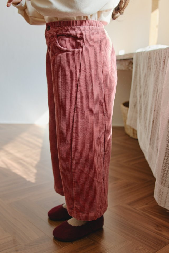 Mon Atelier - Korean Children Fashion - #kidzfashiontrend - Corduroy Pants - 5