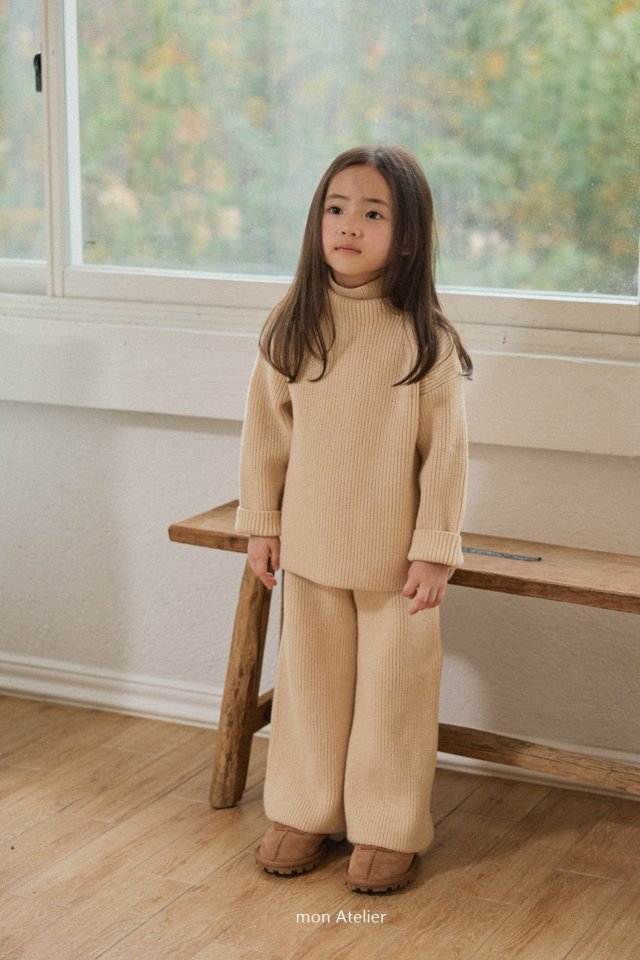 Mon Atelier - Korean Children Fashion - #kidsstore - Tennoir Set - 4