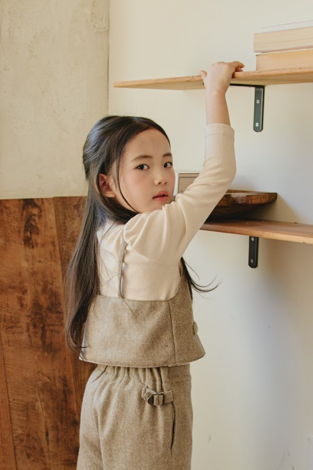 Mon Atelier - Korean Children Fashion - #littlefashionista - Herringbone Pants - 9