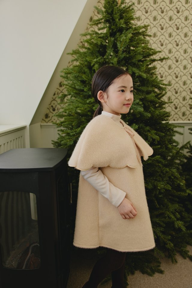 Mon Atelier - Korean Children Fashion - #littlefashionista - Scallop Set One-piece - 6