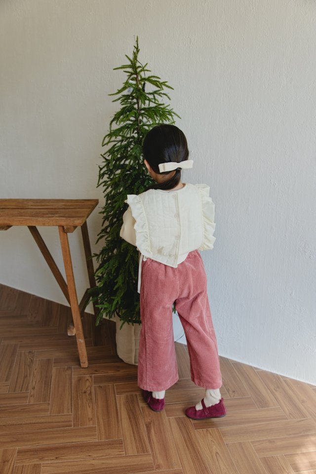 Mon Atelier - Korean Children Fashion - #littlefashionista - Velvet Ribbon Pin - 3