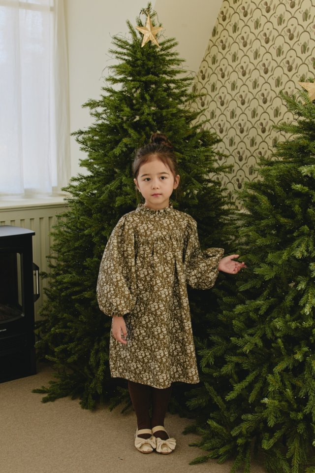 Mon Atelier - Korean Children Fashion - #littlefashionista - Garden One-piece - 12