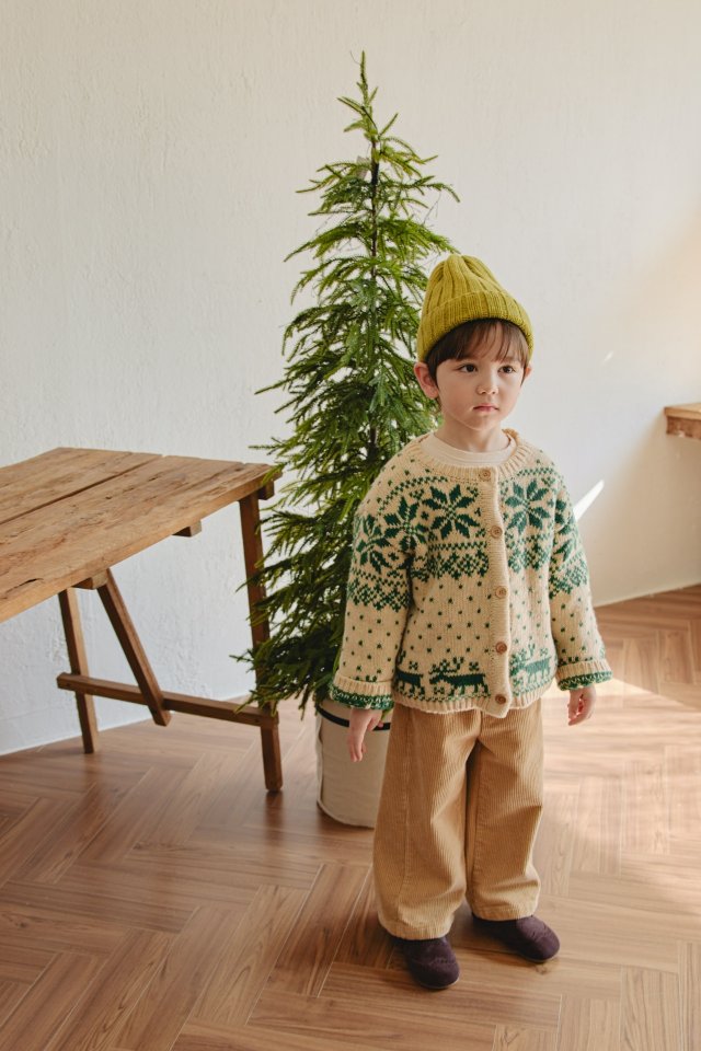Mon Atelier - Korean Children Fashion - #littlefashionista - Corduroy Pants - 7