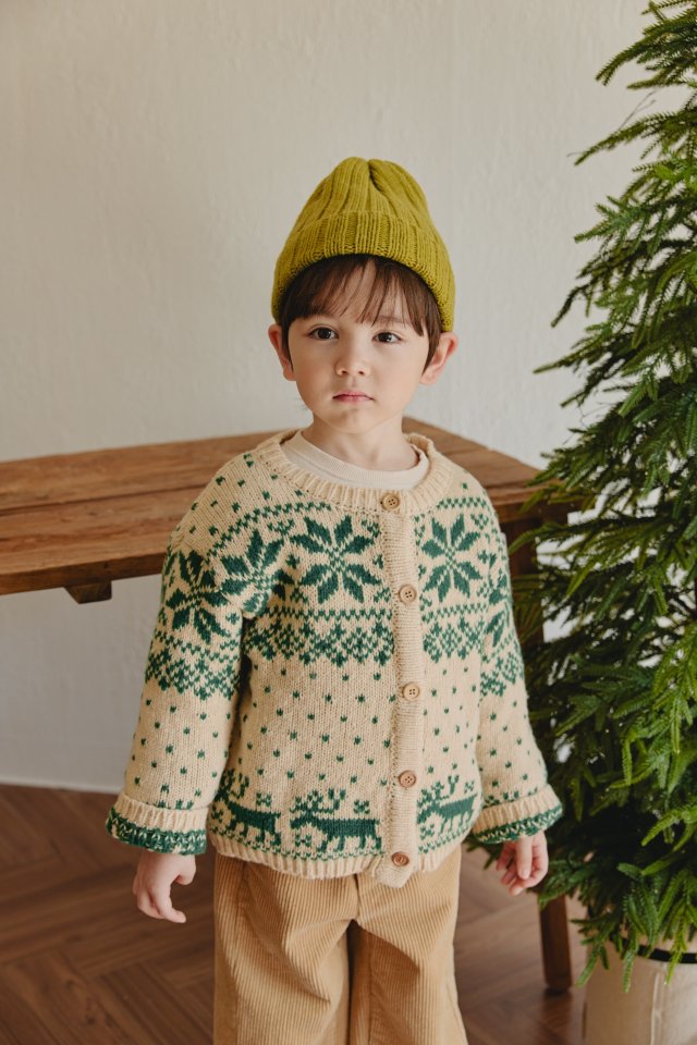 Mon Atelier - Korean Children Fashion - #magicofchildhood - Nordic Cardigan - 11
