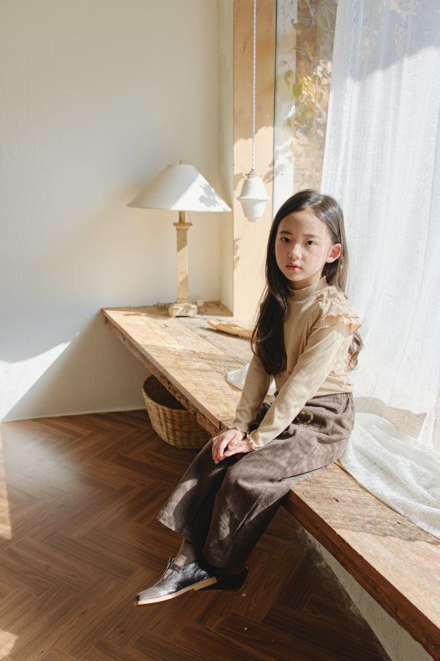 Mon Atelier - Korean Children Fashion - #magicofchildhood - Brushed Bouquet Pants - 6