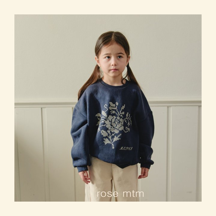 Mon Atelier - Korean Children Fashion - #magicofchildhood - Rose Sweatshirt