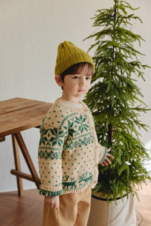 Mon Atelier - Korean Children Fashion - #minifashionista - Nordic Cardigan - 12