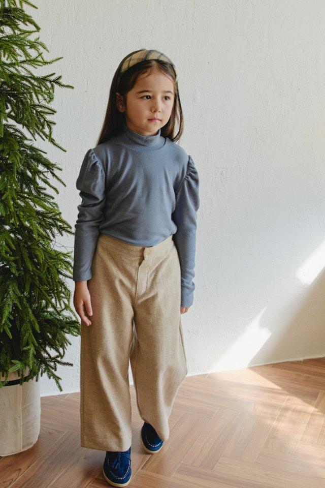 Mon Atelier - Korean Children Fashion - #minifashionista - Herringbone Pants - 11
