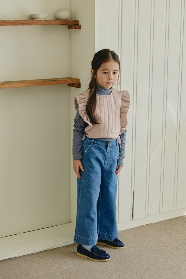 Mon Atelier - Korean Children Fashion - #toddlerclothing - Hailey Quilted Vest - 4